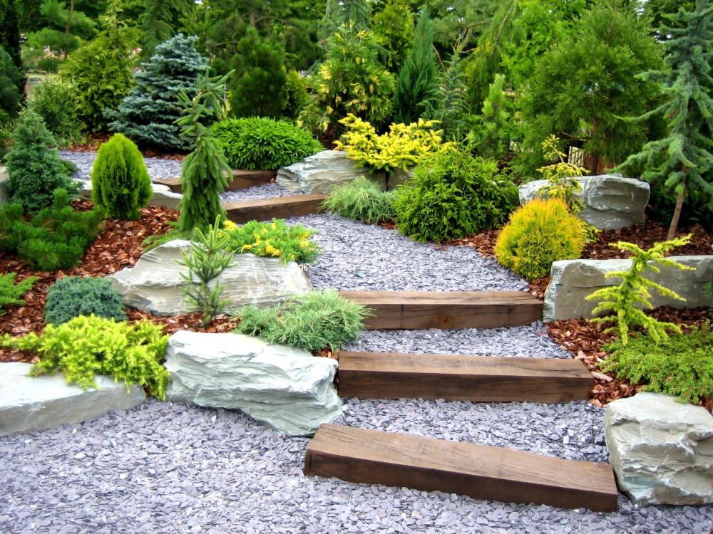 Aménagement de jardin par Cabrillat au Bugue